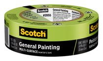 Ruban pour peintres pour surfaces multiples à usage général Scotch®, 2055-36NP, 36 mm x 55 m (1,41 po x 60,1 v)