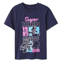 Super Mario Toddler Boys' Short Sleeve Tee