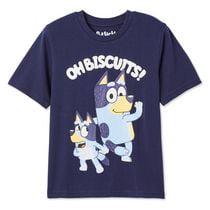 T-shirt à manches courtes Bluey pour garçons