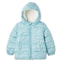 George Toddler Girls' Hooded Puffer Jacket