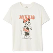 Disney Women's Minnie Mouse Short Sleeve Tee