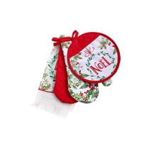 4 Pc Kitchen Set (Noel Wreath) - Ensemble De 2