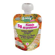 Baby Gourmet Lasagne à la dinde et aux légumes aliments biologiques pour bebes