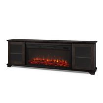 Benjamin 81" Landscape Electric Fireplace TV Stand