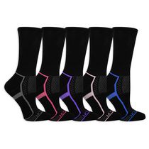 Fruit of the Loom - Femmes 5 Paires CoolZone Coton Chaussettes