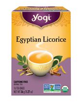 Yogi Teas - Egyptian Licorice Herbal Tea - 16 Bags 36 g