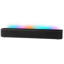 Barre de son Bluetooth 2.0 de 50,8 cm à 2 haut-parleurs et éclairage multicolore à DEL onn.