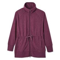 Manteau athléchic à coupe allongée Iyla pour femmes