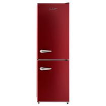 iio 11 Cu. Ft. Retro Refrigerator with Bottom Freezer in Cream (Right Hinge)