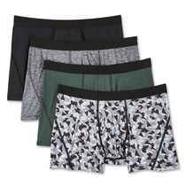 Athletic Works Men's Everyday Trunks 4-Pack