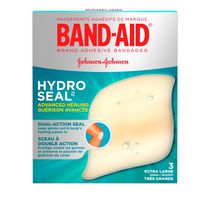 Band-Aid Hydro Seal Guérison avancée Pansements très grands, 3 unités