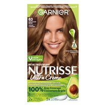 Garnier Nutrisse Ultra Crème, Permanent Hair Dye, Long-Lasting,1 unit, 100% Grey Coverage