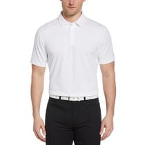 PGA TOUR Course Essentials Men's Easy Care Solid Golf Polo Shirt