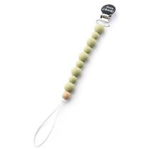 Little Cheeks - Baby, Toddler - CLASSIC Pacifier Clip - Silicone with Stainless Steel Clip