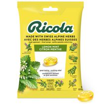 Ricola Lemon Mint Cough Drops, 19 Count