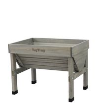 VegTrug Small Classic Raised Garden Bed Planter - Grey