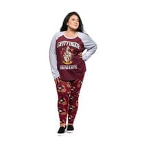 Harry Potter Ladies Plus Crest Leggings