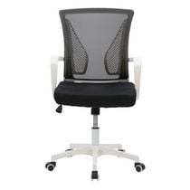 Chaise de bureau ergonomique à hauteur réglable avec dossier en maille et roulettes CorLiving Cooper - Chaise de bureau confortable/chaise d'ordinateur, chaises de bureau confortables pour le soutien du dos