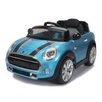 Petite voiture électrique Mini Cooper de Daymak - Bleu