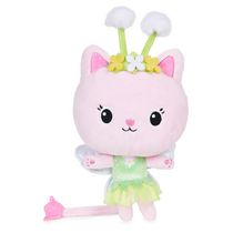 Gabby’s Dollhouse, Peluche Purr-ific Plush Kitty Fairy de 17,8 cm, jouets pour enfants à partir de 3 ans