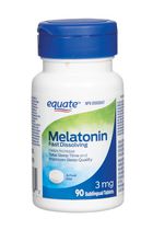 Equate Mélatonine Dissolution rapide 3 mg