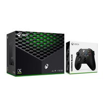 Xbox Series X Console with Xbox Wireless Controller – Carbon Black Bundle (Xbox Series X)