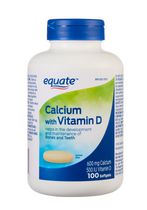 Calcium avec vitamine D Equate
