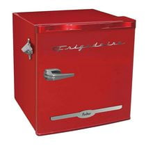 Frigidaire 1.6-cu ft Retro Bar Fridge with Side Bottle Opener