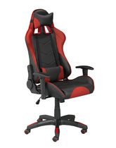 Sorrento Gaming Chair with Tilt & Recline, Black/Red