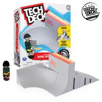 Tech Deck, Bowl Builder X-Connect Park Creator , Coffret rampe à construire et à personnaliser avec fingerboard exclusif, jouet pour enfants à partir de 6 ans