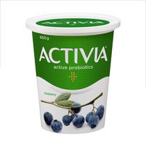 Activia Yogourt probiotique, saveur bleuets