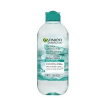 Garnier Micellar Cleansing Water, All-In One Hydrating and Replumping Makeup Remover + Face Cleanser with Hyaluronic Acid & Aloe, Hypoallergenic, Normal to Sensitive Skin, 400 mL