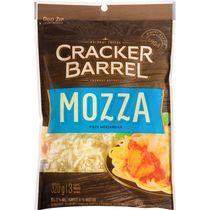 Cracker Barrel Pizza Mozzarella Shredded Cheese