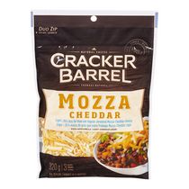 Cracker Barrel Mozzarella Shredded Cheese - Light