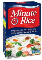 Minute Rice riz blanc à grains, 1.4 kg
