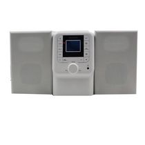 Microsystème CD Bluetooth Sylvania avec radio FM - Blanc