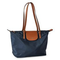 Time and Tru Women's Nylon Tote Bag, One Size