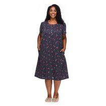 Chemise de nuit à manches évasées Penmans Plus pour femmes