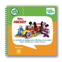 LeapFrog LeapStart 3D Livre éducatif (Niveau 1) Le travail en équipe avec Mickey et ses amis! - Version française
