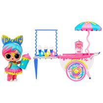 LOL Surprise OMG House of Surprises Art Cart Playset with Splatters Collectible Doll