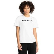 AIRWALK FEMME HAUT À MANCHES COURTES AVEC LOGO Tailles XS – XXL
