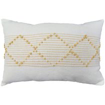 hometrends Diamond Dots Decorative Pillow