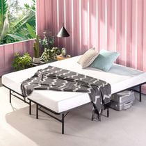 Zinus – Fond de teint pour matelas SmartBase Zero de 14 po, cadre de lit à plateforme métallique