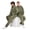 Vert, variante sur Pantalon de jogging en molleton doux Sans genre No Boundaries
