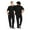 Black, variant on No Boundaries All Gender Soft Fleece Jogger Pants