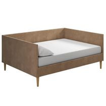 DHP Franklin Mid Century Upholstered Daybed