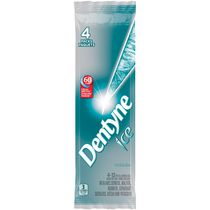 Dentyne Ice Avalanche, gomme sans sucre, 4 paquets (12 morceaux par paquet)