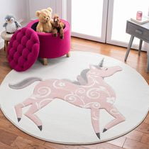 Safavieh Carousel Kids Dalach Unicorn Area Rug