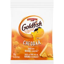 Goldfish Cheddar, format individuel, 75 g