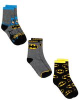 Paquet de trois chaussettes pour garçons de Batman
